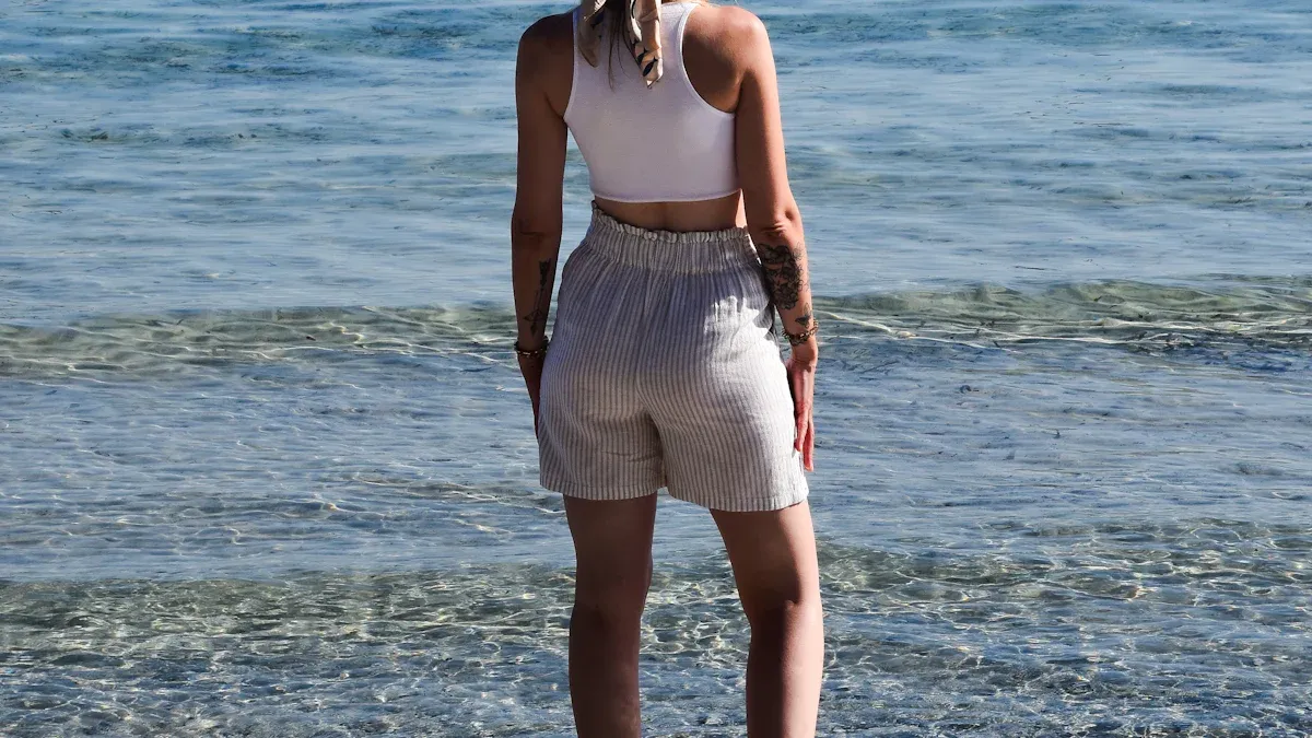 Fit Of French Terry Shorts