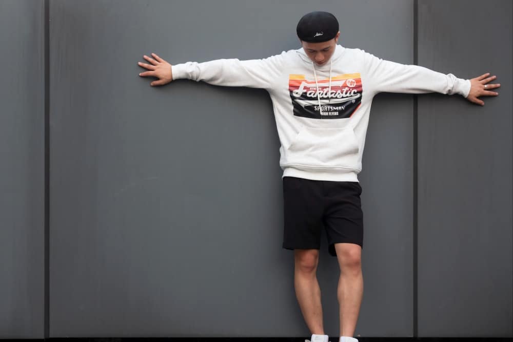 fleece hoodie