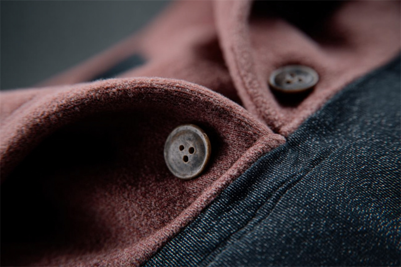wood button