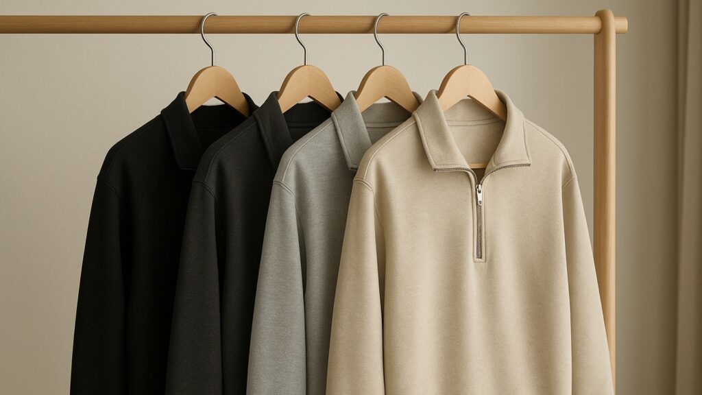 fleece pullover 1